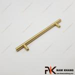 Tay nắm tủ thanh tròn phi 10mm bằng đồng NK238D-DVM