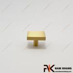 Núm nắm cửa tủ vuông bằng đồng NK219D