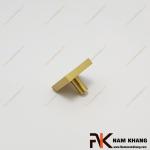 Núm nắm cửa tủ vuông bằng đồng NK219D