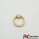 Núm nắm tủ vòng đồng trơn NK161D-DVM