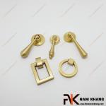 Núm nắm tủ vòng đồng trơn NK161D-DVM
