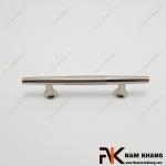 Tay nắm cửa tủ trắng bạc NK357L-B