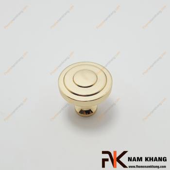 Núm cửa tủ tròn vàng NK496T-V