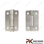 Bản lề vách ngăn 4 lỗ NKL006LVN-INOX304 