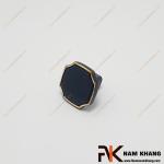 Núm cửa tủ họa tiết vuông màu đen NK085-VD