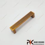 Tay nắm cửa tủ dạng vuông họa tiết cổ điển NK174V-CF