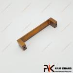 Tay nắm cửa tủ dạng vuông họa tiết cổ điển NK174V-CF