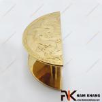 Tay nắm cửa chạm hình rồng phượng NKC286BN-DVRP