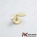 Móc treo tường hình lá màu vàng mờ NK124HL-VM