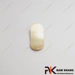 Núm nắm cửa tủ dạng cong màu vàng mờ NK279LS-VM