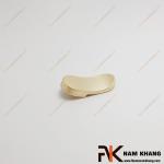 Núm nắm cửa tủ dạng cong màu vàng mờ NK279LS-VM
