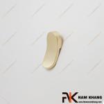 Núm nắm cửa tủ dạng cong màu vàng mờ NK279LS-VM