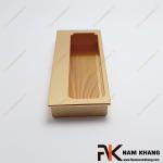 Tay nắm âm tủ hợp kim màu vàng NK431LS-V