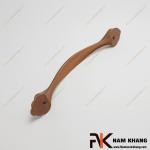 Tay nắm tủ hợp kim hoa văn màu cafe NK250L-CF