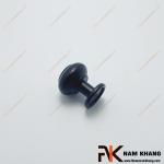 Núm nắm cửa tủ tròn màu đen NK458-D
