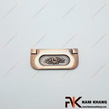 Tay nắm cửa tủ cổ điển màu đồng cổ NK269-C