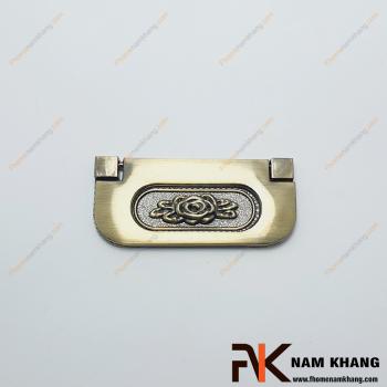 Tay nắm cửa tủ cổ điển màu đồng rêu NK269-R