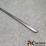 Tay nắm âm cửa tủ lắp cạnh thanh dài màu ghi xám đối xứng NK061TJ-1100X