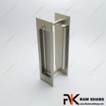 Tay nắm âm lùa bộ dạng chữ nhật màu ghi bạc NK099C-112B