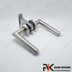 Khóa cửa tay gạt thân tròn inox NK504-TC