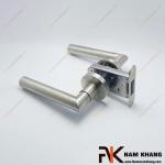 Khóa cửa tay gạt thân tròn inox NK504-TC