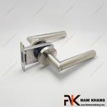 Khóa cửa tay gạt thân tròn inox vệ sinh NK504-TVS
