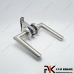 Khóa cửa tay gạt thân tròn inox vệ sinh NK504-TVS