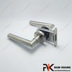 Khóa cửa tay gạt thân tròn inox vệ sinh NK504-TVS