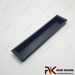 Tay nắm âm cửa tủ dạng cặp trái phải màu đen NK438L-192D