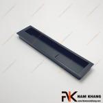 Tay nắm âm cửa tủ dạng cặp trái phải màu đen NK438L-192D