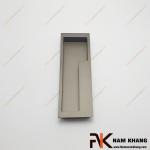 Tay nắm âm cửa tủ dạng cặp trái phải màu xám NK438L-128X