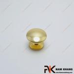 Núm tay nắm tủ hợp kim màu vàng NK495L-V