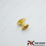 Núm tay nắm tủ hợp kim màu vàng NK495L-V