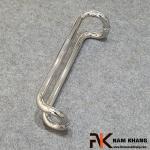 Tay nắm cửa lệch tâm inox tròn NKC004T-CBT43 