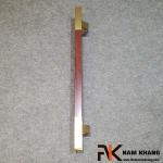 Tay nắm cửa lệch tâm giả gỗ NKC005-80VD201