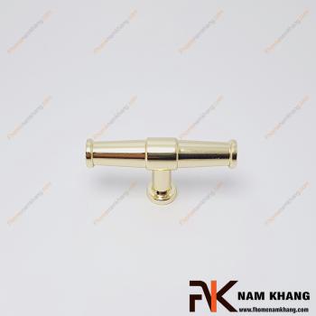 Núm tay nắm tủ chữ T vàng bóng NK276T-VB 