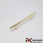 Tay nắm tủ vàng bóng dạng trơn NK276T-96VB 
