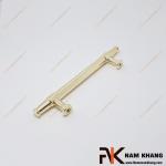 Tay nắm tủ vàng bóng dạng trơn NK276T-96VB 