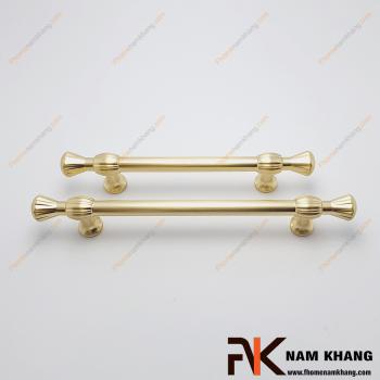 Tay cầm cửa tủ vàng mờ NK414X-96VM
