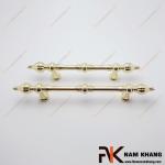 Tay cầm cửa tủ đối xứng vàng bóng NK414S-96VB