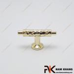 Núm nắm tủ chữ T vàng bóng NK225ST-VB