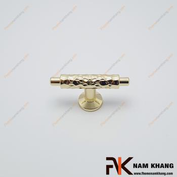 Núm nắm tủ chữ T vàng bóng NK225ST-VB