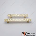Tay nắm cửa tủ vân nổi vàng bóng NK225SN-96VB