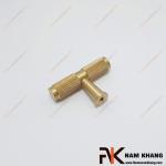 Núm tay nắm tủ bằng đồng dạng chữ T NK207D-DV