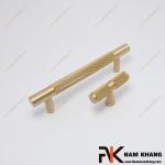 Núm tay nắm tủ bằng đồng dạng chữ T NK207D-DV