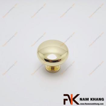 Núm tay nắm tủ tròn vàng bóng NK172L-V