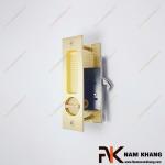 Khóa âm cửa màu vàng mờ NK568HV-VM