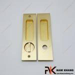 Khóa âm cửa màu vàng mờ NK568HV-VM