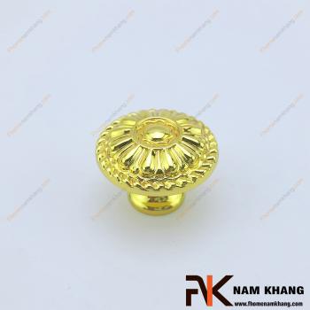 Tay nắm tủ hoa mạ vàng NK157-V