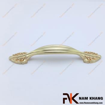 Tay nắm cửa tủ mạ màu vàng mờ NK042-VM